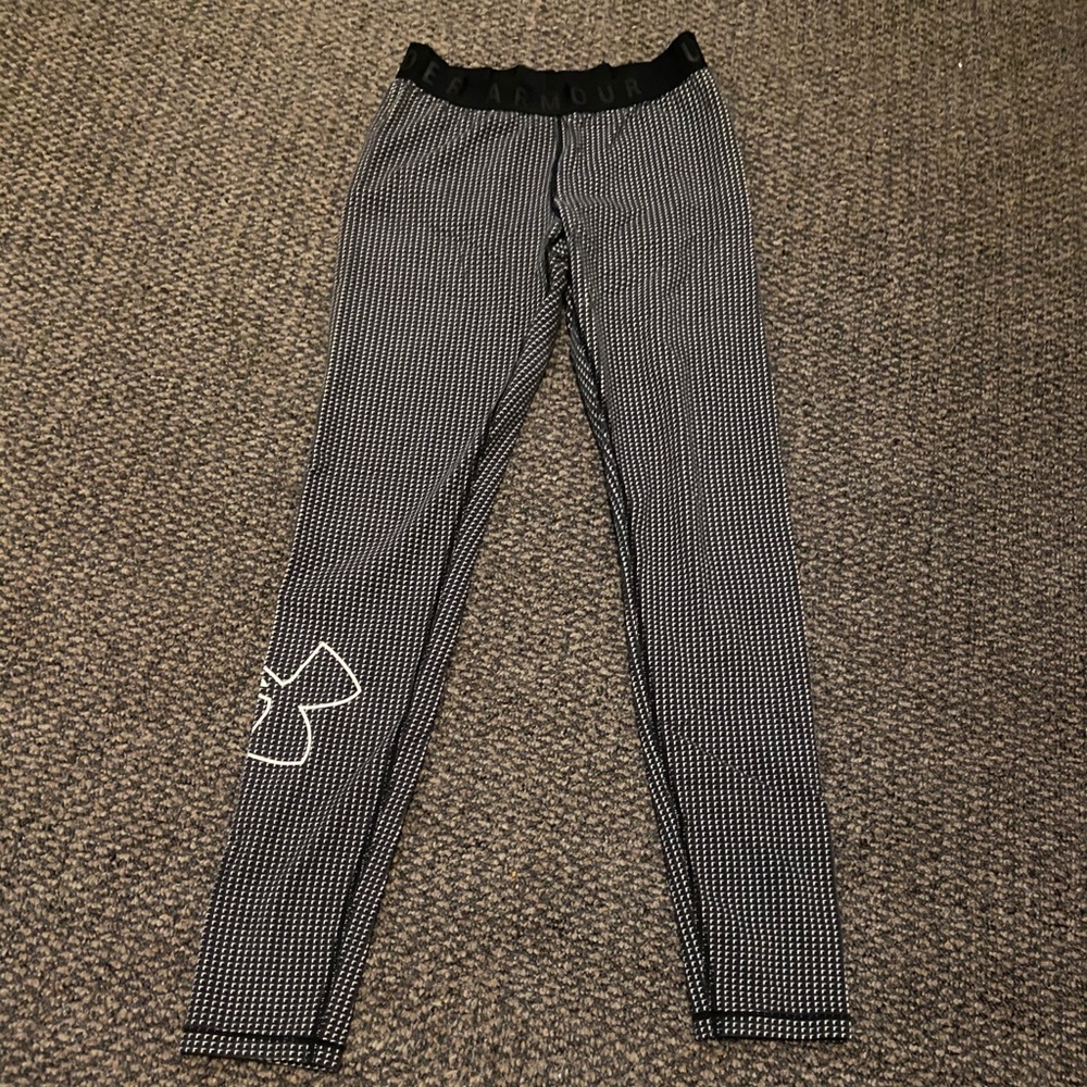 Under Armour Black and White Leggings